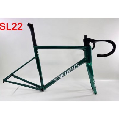 Specialized Tarmac SL8 Carbon Fiber Road Bicycle Frame Gloss Green-S-Works SL8