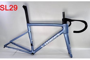 Especializado de bicicleta de bicicleta de fibra de fibra de carbono sl8 especializada azul azul