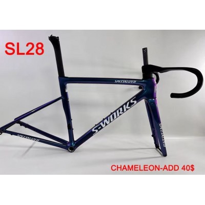 Specialized Tarmac SL8 Carbon Fiber Road Bicycle Frame Chameleon-S-Works SL8