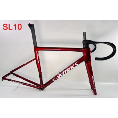 Specialized Tarmac SL8 Carbon Fiber Road Bicycle Frame GLOSS RED SKY-S-Works SL8