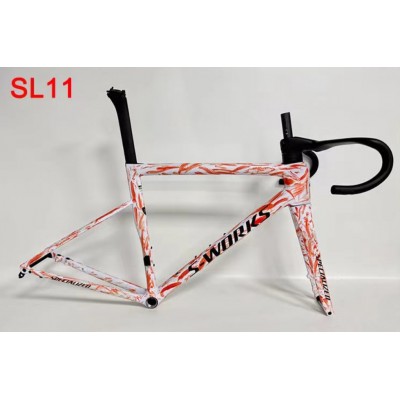 Carbon Fiber Road Bicycle Frame S-Works Tarmac SL7 Frameset Disc Brake-S-Works SL6 V Brake & Disc Brake