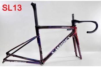 Specialized Tarmac SL8 Carbon Fiber Road Bicycle Frame Chameleon