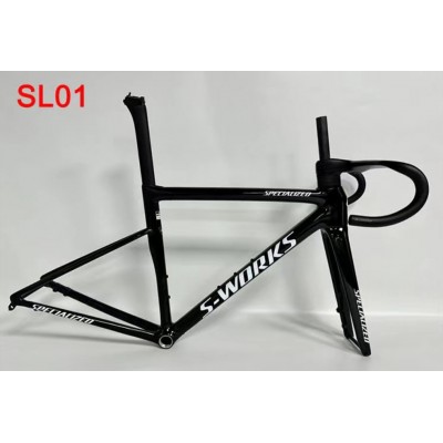 Specialized Tarmac SL8 Carbon Fiber Road Bicycle Frame Full Black-S-Works SL8