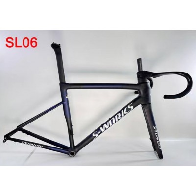 Specialized Tarmac SL8 Carbon Fiber Road Bicycle Frame Blue With Black-S-Works SL8