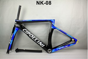 Cuadro de bicicleta New Road Cipollini de carbono NK1K