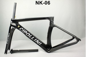 Cuadro de bicicleta New Road Cipollini de carbono NK1K