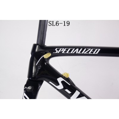 Szénszálas közúti kerékpár kerékpár váz SL6 speciális V fék- / tárcsafék-S-Works SL6 V Brake & Disc Brake