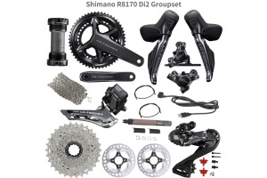 Conjunto de grupos Shimano Ultegra Di2 R8170 - conjunto de freios a disco de 12 velocidades