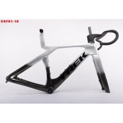 Trek Madone SLR Gen7 Carbon Fiber Road Bicycle Frame PROJECTONE Black And Silver-TREK Madone Gen7