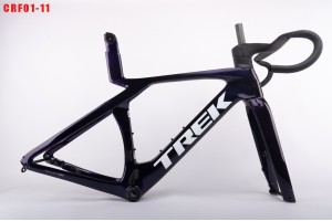 Cadre de vélo de route en fibre de carbone Trek Madone SLR Gen7 violet