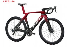 Cuadro de bicicleta de carretera Trek Madone SLR Gen7 de fibra de carbono rojo con negro