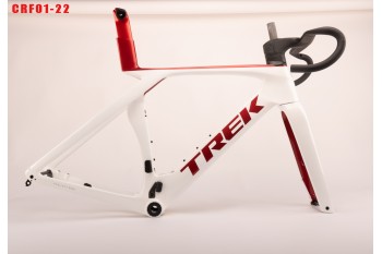 Cadre de vélo de route en fibre de carbone Trek Madone SLR Gen7 blanc