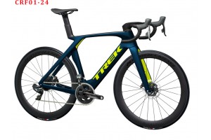 Trek Madone SLR Gen7 Carbon Fiber Road polkupyörän runko sininen ja keltainen