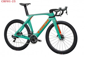 Trek Madone peegelkaamera Gen7 süsinikkiust maanteerattaraam, roheline