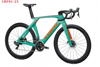 Quadro de bicicleta de estrada em fibra de carbono Trek Madone SLR Gen7 verde