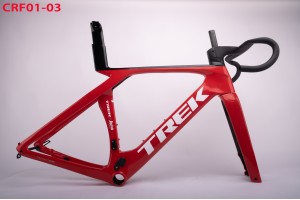 Trek Madone SLR Gen7 ნახშირბადის ბოჭკოვანი გზის ველოსიპედის ჩარჩო PROJECTONE შავი და ვერცხლისფერი