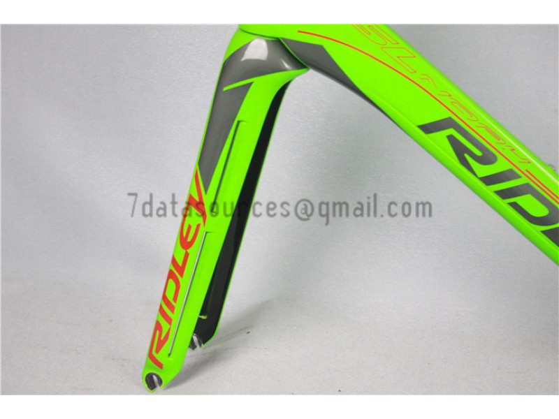 Ridley Carbon Road Bicycle Frame R1 Green - Ridley Road