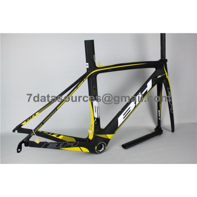 Рамка за шосеен велосипед BH G6 Carbon Yellow