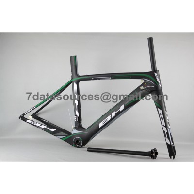 BH G6 -hiilipyörä polkupyörän runko vihreä-BH G6 Frame