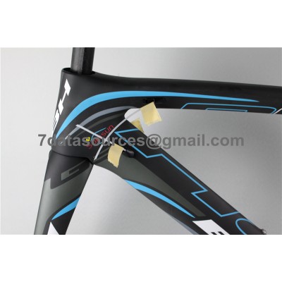 BH G6 Karbon Yol Bisikleti Bisiklet Çerçevesi Mavi