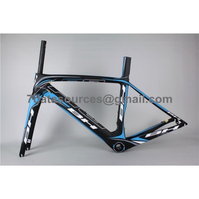 blue carbon bike