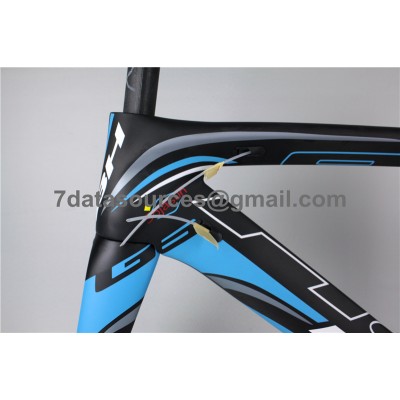 Cadre de vélo pour vélo de route BH G6 Carbon bleu-BH G6 Frame
