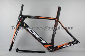 Cadre de vélo de route en carbone BH G6 Orange