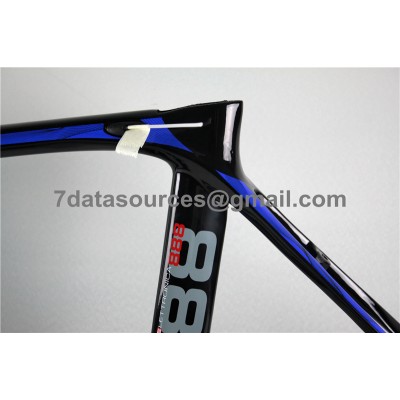 De Rosa 888 Carbon Rennrad Fahrradrahmen Blau-De Rosa Frame