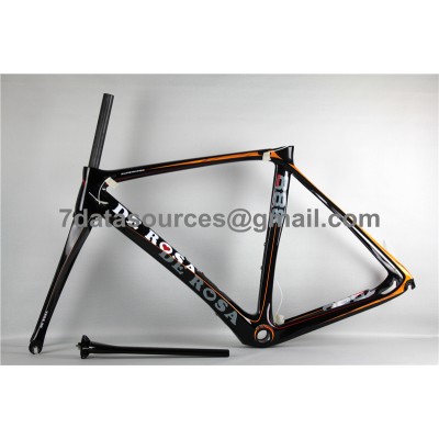 De Rosa 888 Рама велосипеда из углеродного волокна, оранжевый, оранжевый-De Rosa Frame