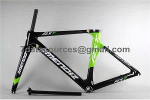 Carbon Fiber Road Bike Bicycle Frame Mendiz RST Green
