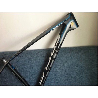 Cadre de vélo de montagne VTT VTT carbone bleu-Focus MTB Frame