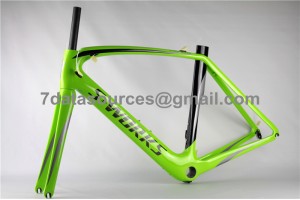 Карбоновая рама Specialized Road Bike S-works Venge Green